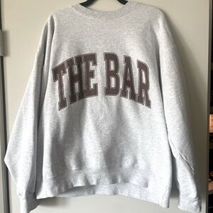 The Bar Varsity Sweatshirt